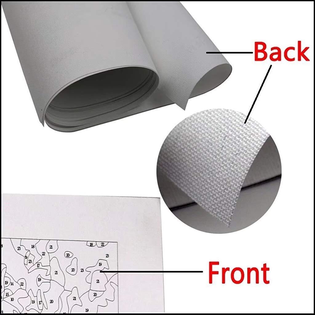 HASTHIP® DIY Oil Painting Paint by Numbers Kits Kit for Adults Figures with Brushes Decoration Room Multicolor 16 x 20 Inch Plastic 3 PCS HASTHIP® DIY Oil Painting Paint by Numbers Kits Kit for Adults Figures with Brushes Decoration Room Multicolor 16 x 20 Inch Plastic 3 PCS